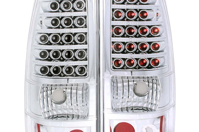 ANZO 2003-2006 Chevrolet Silverado 1500 LED Taillights Chrome - Lights
