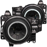 ANZO 2007-2013 Toyota Fj Cruiser Projector Headlights w/ Halo Black - Lights