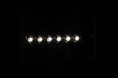 ANZO 2009-2010 Toyota Corolla Crystal Headlight Black Amber - Lights