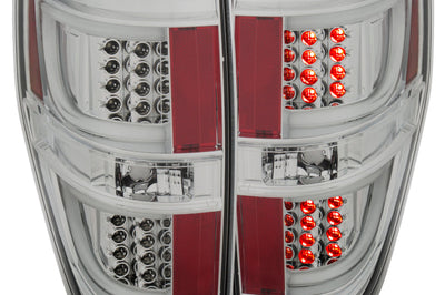 ANZO 2009-2013 Ford F-150 LED Taillights Chrome - Lights