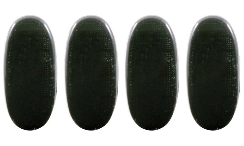 ANZO 2011-2016 Ford F-350 LED Fender Light Kit Smoke 2pc Amber / Red - Lights