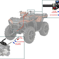 Kfi Ap Harness Assault Winch Polaris Kit