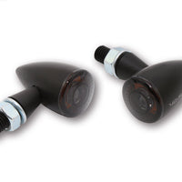 Highsider Apollo Bullet Led Tail/brake And Turn Signal Lights Black - Harddrive Products