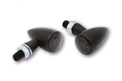 Highsider Apollo Bullet Led Tail/brake And Turn Signal Lights Black - Harddrive Products