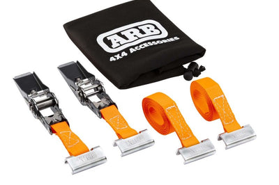 ARB Baserack Ratchet Strap 3M (Pair) - Roofs & Roof Accessories