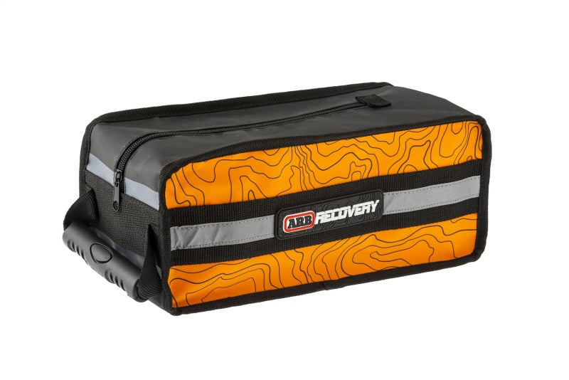 ARB Micro Recovery Bag Orange/Black Topographic Styling PVC Material - Winches & Hitches