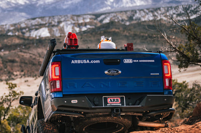 ARB Summit Rear Bumper 19-20 Ford Ranger Suite OE Towbar - Bumpers Grilles & Guards