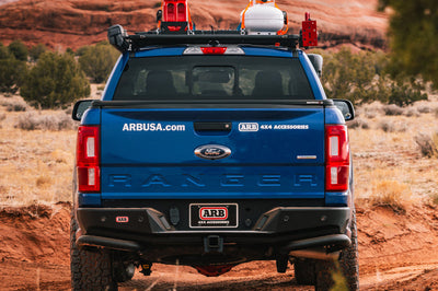 ARB Summit Rear Bumper 19-20 Ford Ranger Suite OE Towbar - Bumpers Grilles & Guards