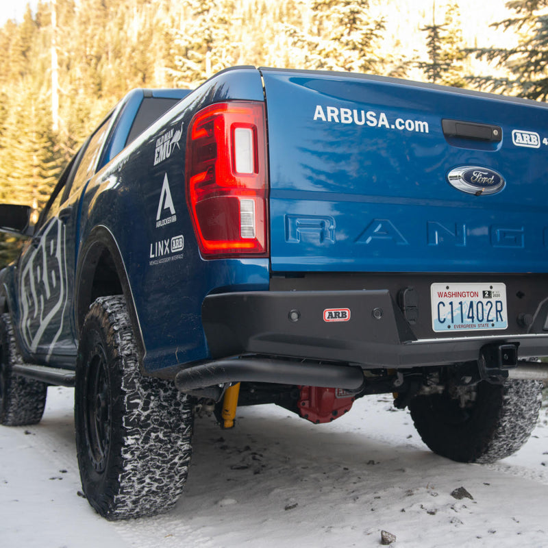 ARB Summit Rear Bumper 19-20 Ford Ranger Suite OE Towbar - Bumpers Grilles & Guards