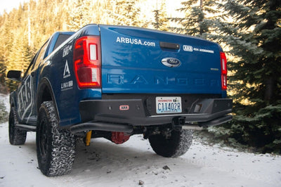 ARB Summit Rear Bumper 19-20 Ford Ranger Suite OE Towbar - Bumpers Grilles & Guards
