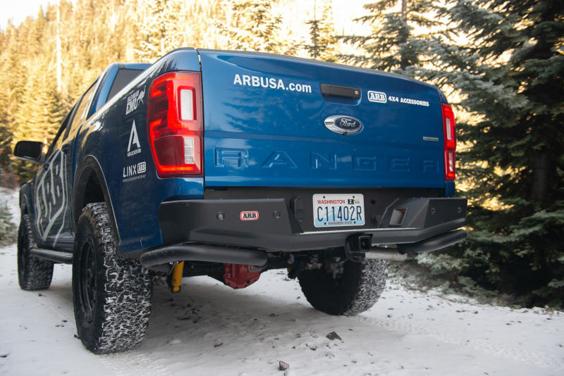 ARB Summit Rear Bumper 19-20 Ford Ranger Suite OE Towbar - Bumpers Grilles & Guards