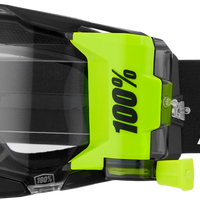 100-PERCENT Armatic Forcast Goggle Black Clear Lens