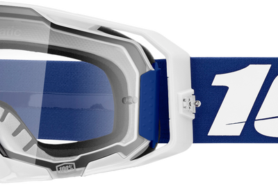 100-PERCENT Armatic Goggle Blue Clear Lens