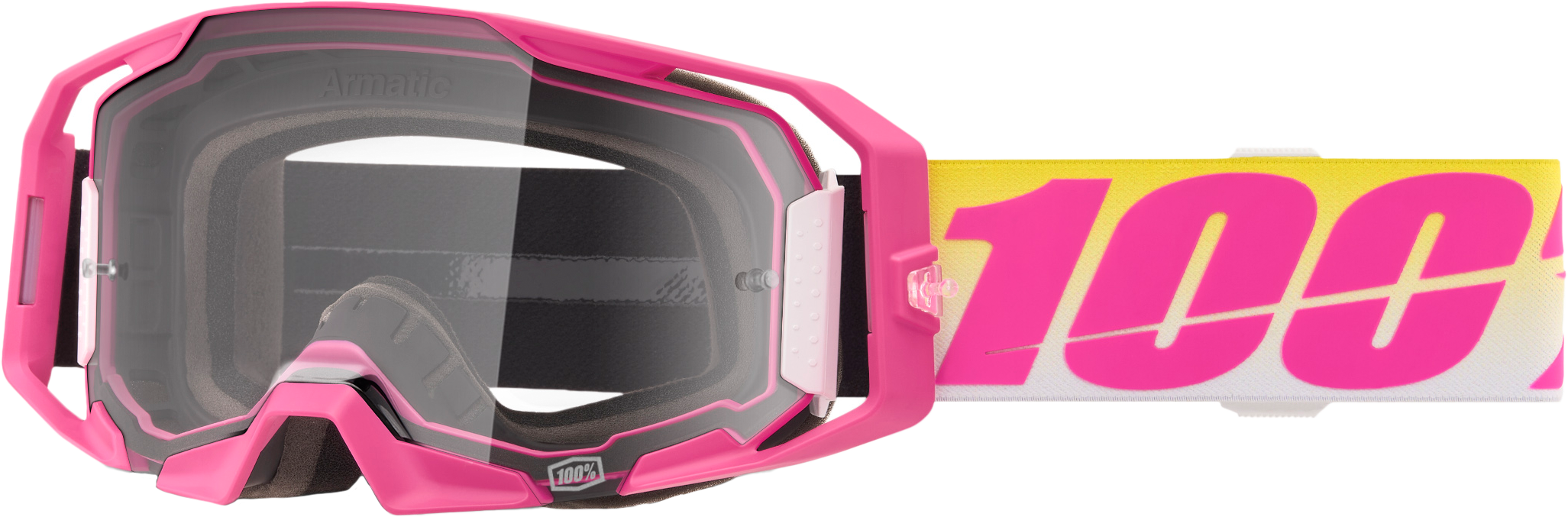 100-PERCENT Armatic Goggle Sellars Clear Lens