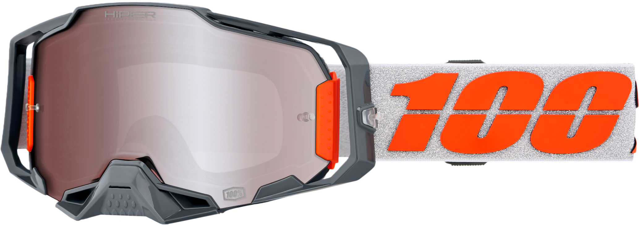 100-PERCENT Armega Hiper Goggle Silver Mirror Lens - Eyewear