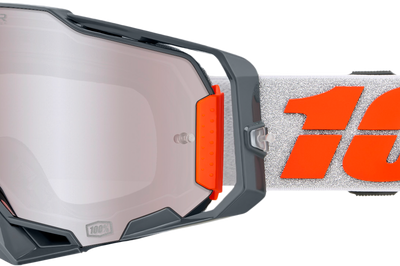 100-PERCENT Armega Hiper Goggle Silver Mirror Lens - Eyewear