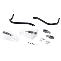 Zeta Armor Handguard Xc Kit For 28.6mm Bar Black/white - Black/Black - Snowmobile Collection