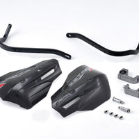 Zeta Armor Handguard Xc Pro Kit 28.6mm Bar U-clamp Black/white - Black/Black - Snowmobile Collection