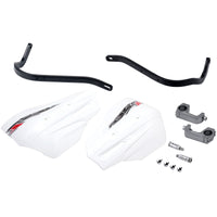 Zeta Armor Handguard Xc Pro Kit 28.6mm Bar U-clamp Black/white - Black/Black - Snowmobile Collection