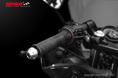 Koso Artemis Heated Grips 1’’ To 1 1/8’’ 130mm Pair