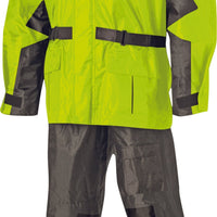 Nelson-rigg As-3000 Aston Rain Suit Orange X - Hi-Vis Yellow / X-Large