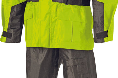 Nelson-rigg As-3000 Aston Rain Suit Orange X - Hi-Vis Yellow / X-Large