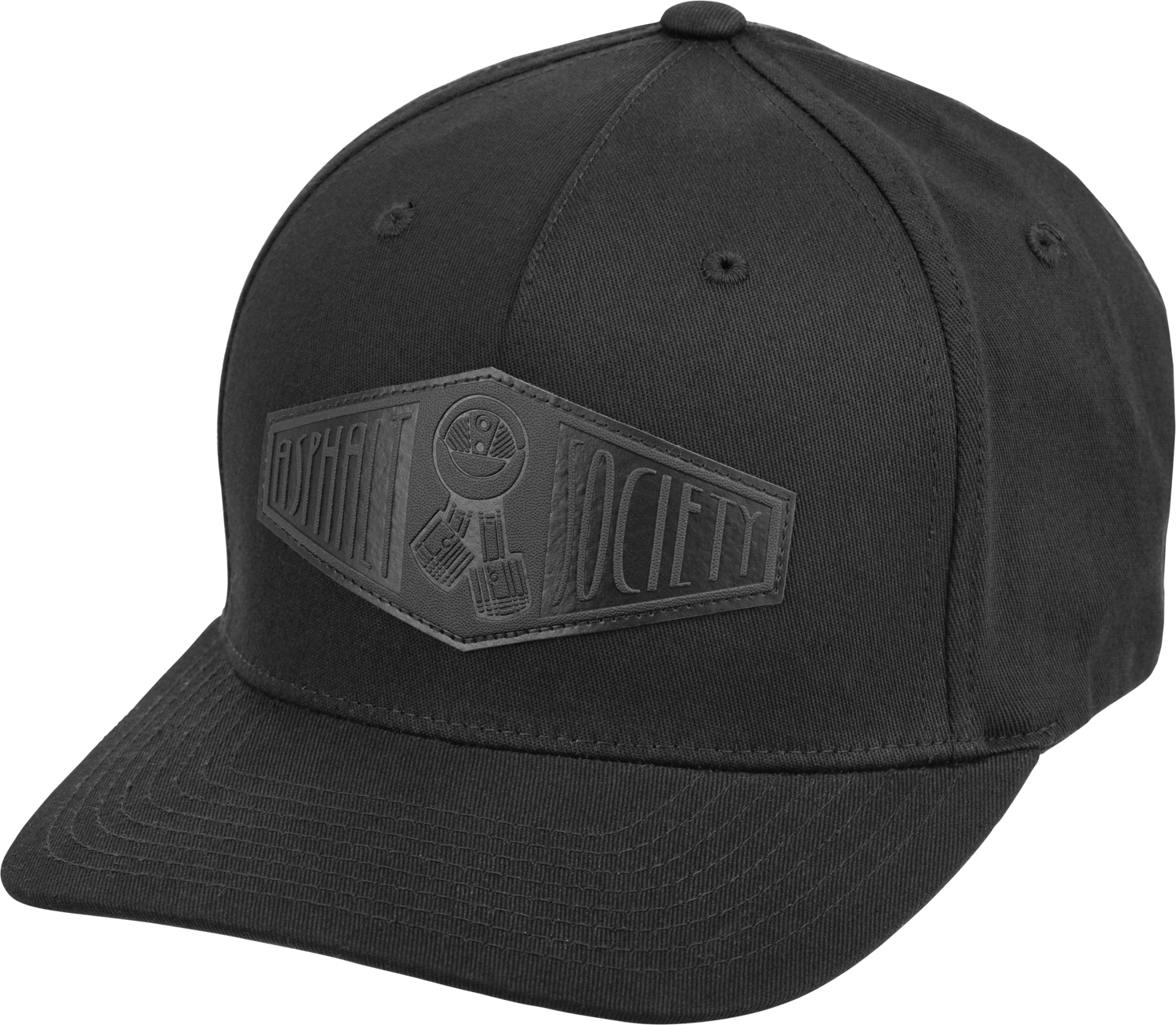 Highway 21 Asphalt Society Hat Black/brown - Black/Black / Large - Harddrive Products