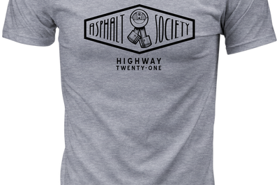 Highway 21 Asphalt Society Tee Heather Grey 3x - 3X-Large - Harddrive Products