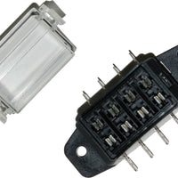 Namz Custom Cycle Atc 4-way Fuse Block Water Tight Clear Cover - Harddrive Products