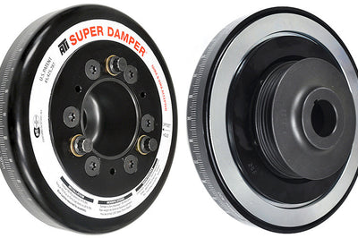 ATI Damper - 7.074in - Alum LW - Honda B - Race - 4 Grv Steel Hub - 2 Ring - Engine Components