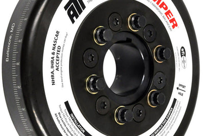 ATI Damper - 8.074in - Steel - John Deere - 466/619 Tractor - Chevy Front - 3 Ring - Diesel - Engine Components