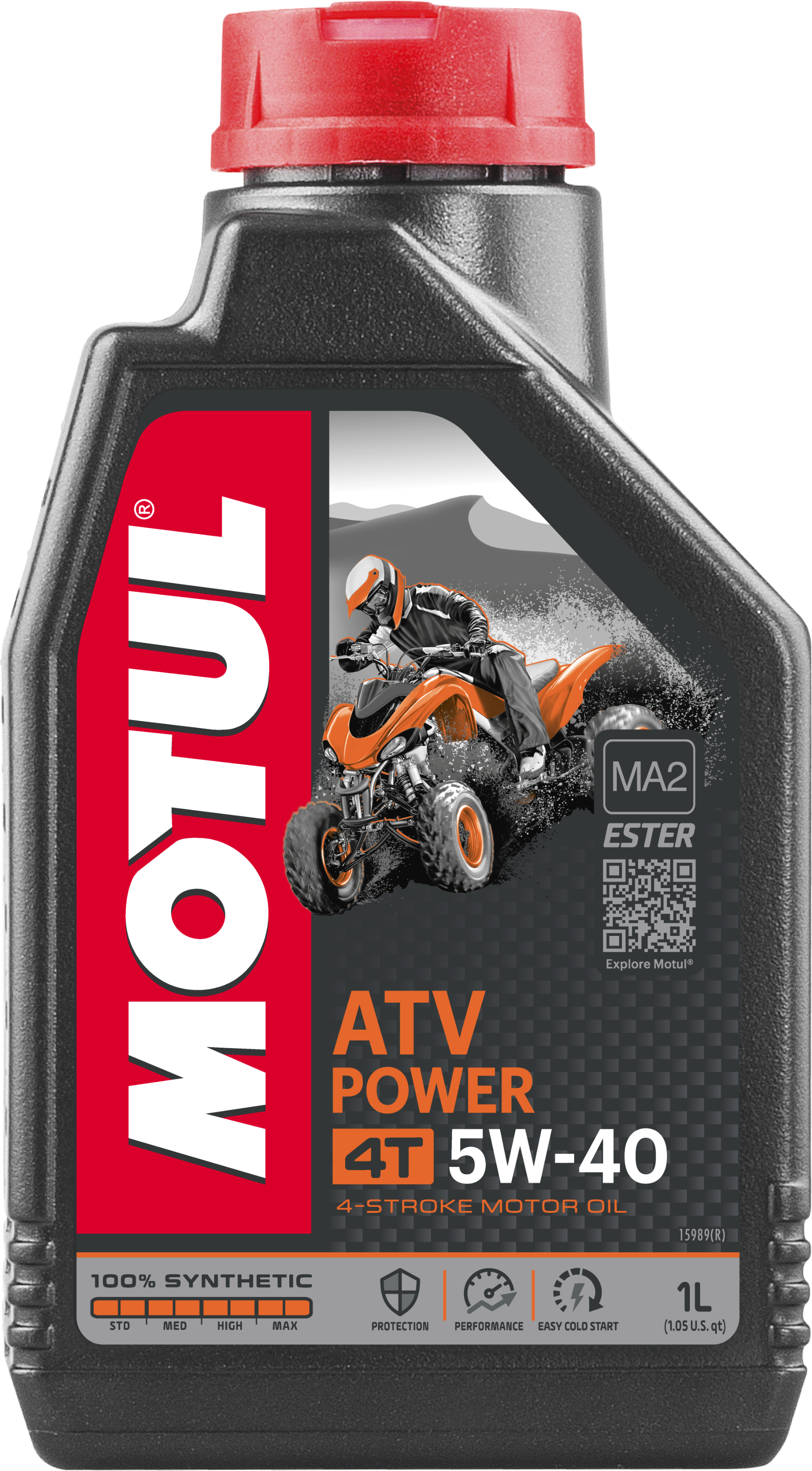 Motul Atv Power 4t 5w40 1lt - Tires & Wheels