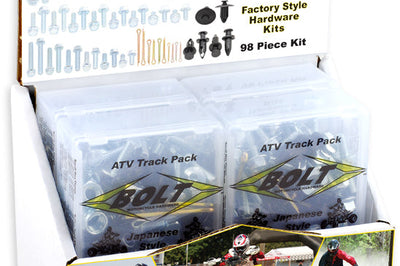 Bolt Atv Track Pack 6/pk Display - Tires & Wheels