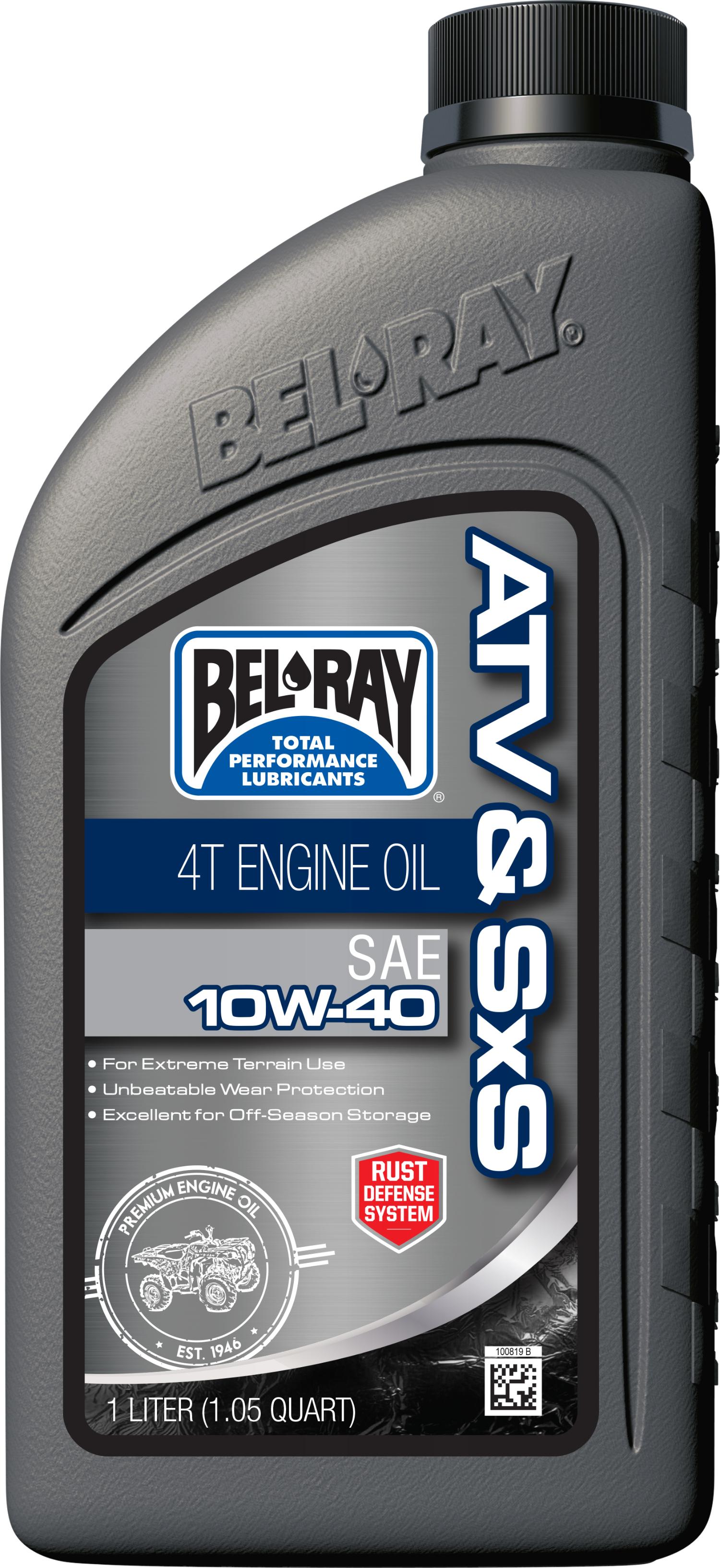 Bel-ray Atv Trail Mineral 4t Engine Oil 10w-40 1l - Tires & Wheels
