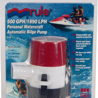 Rule Automatic Bilge Pump 500 Gph - Watercraft Collection