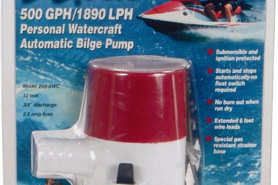 Rule Automatic Bilge Pump 500 Gph - Watercraft Collection