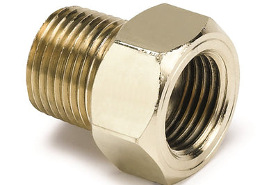 AutoMeter Autometer 3/8in Brass NPT Mechanical Temp Adapter - Gauges & Pods