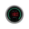 AutoMeter Autometer 52.4mm Black Switchable 0-100 Fuel Level / 8-18V Voltmeter Sport-Comp Elite Digital Gauge - Gauges