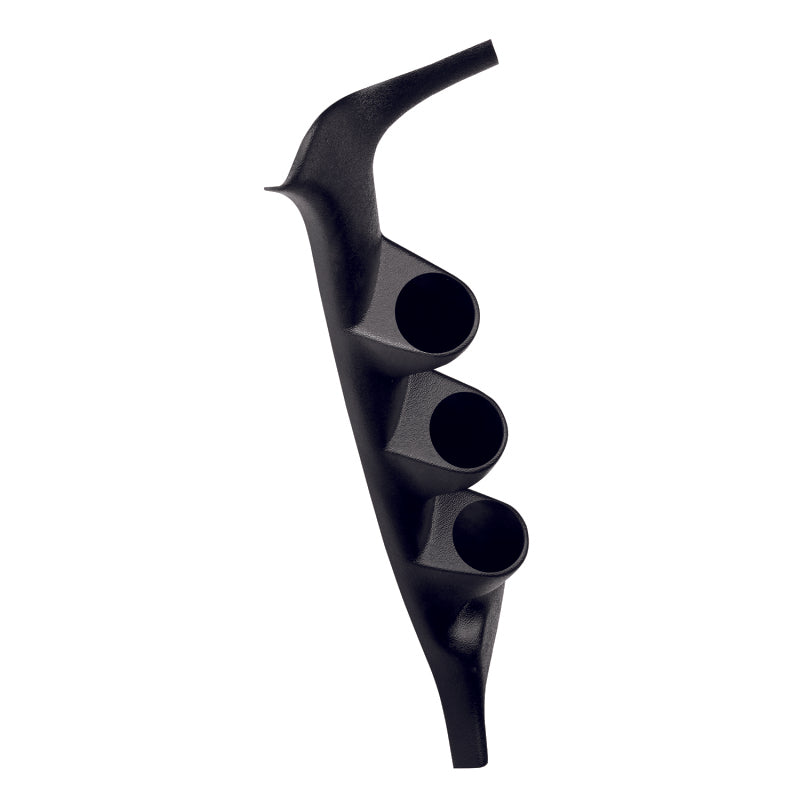 AutoMeter Autometer 92-97 Ford F Series (exc 97 F-150) Triple Pillar - Black - Gauges & Pods