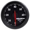 AutoMeter Autometer Airdrive 2-1/6in Boost Gauge 0-60 PSI - Black - Gauges & Pods