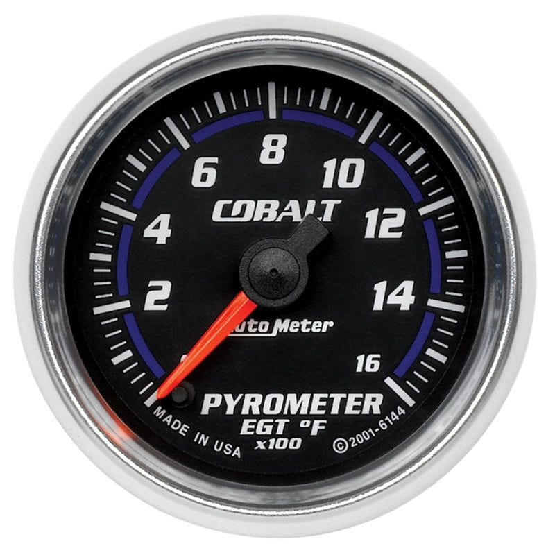 AutoMeter Autometer Cobalt 52mm 1600 Deg F Electronic Pyrometer Gauge - Gauges & Pods