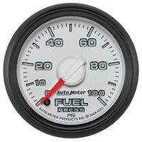 AutoMeter Autometer Factory Match 52.4mm Full Sweep Electronic 0-100 PSI Fuel Pressure Gauge Dodge - Gauges & Pods