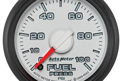 AutoMeter Autometer Factory Match 52.4mm Full Sweep Electronic 0-100 PSI Fuel Pressure Gauge Dodge - Gauges & Pods
