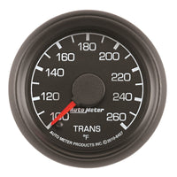 AutoMeter Autometer Factory Match Ford 52.4mm Full Sweep Electronic 100-260 Deg F Transmission Temp Gauge - Gauges &