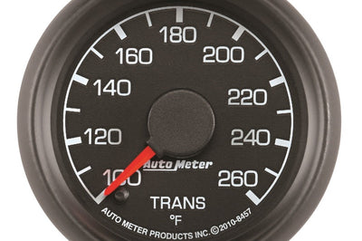 AutoMeter Autometer Factory Match Ford 52.4mm Full Sweep Electronic 100-260 Deg F Transmission Temp Gauge - Gauges &