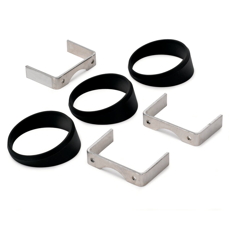 AutoMeter Autometer Gauge Mount Angle Rings Black 3 Pieces for 2 5/8in Gauges - & Pods