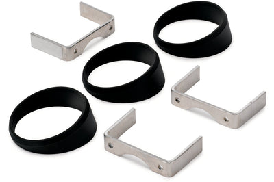 AutoMeter Autometer Gauge Mount Angle Rings Black 3 Pieces for 2 5/8in Gauges - & Pods