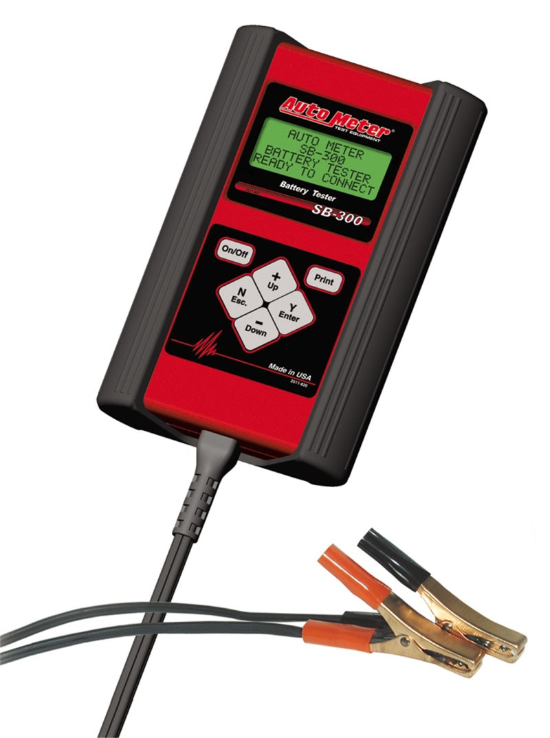 AutoMeter Autometer Handheld Battery Tester - Batteries Starting & Charging