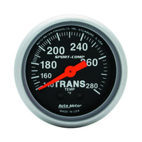 AutoMeter Autometer Sport Comp 140-280F Trans Temp Gauge - Gauges & Pods