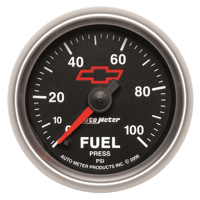 AutoMeter Autometer Sport-Comp II GM 52mm 0-100 PSI Full Sweep Electronic Fuel Pressure Gauge - Gauges & Pods